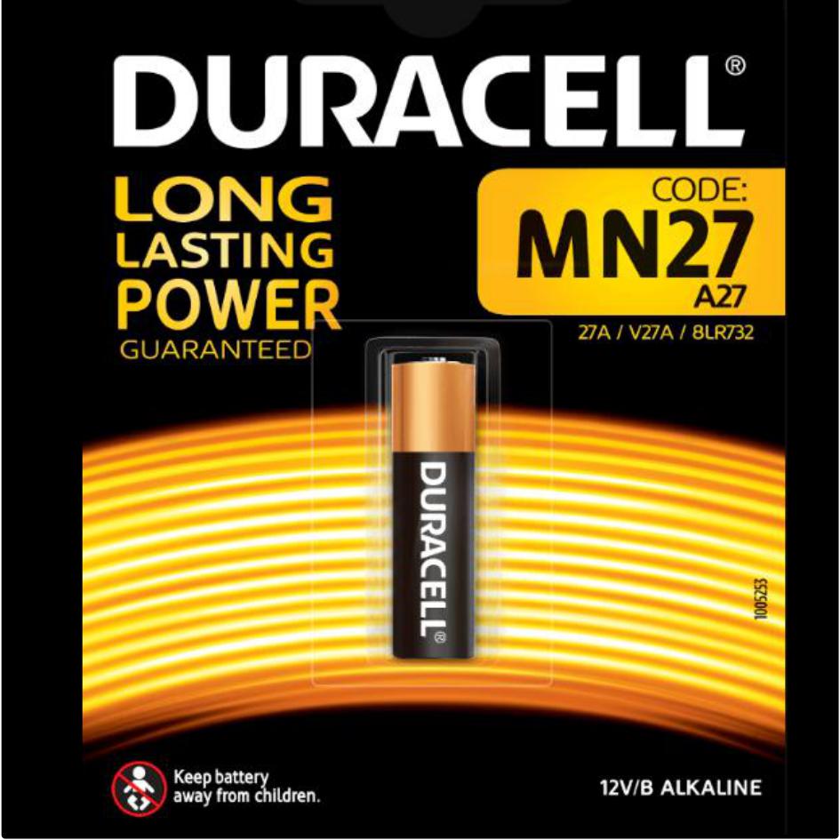 Batterie Duracell specialistiche Alcaline MN27 da 12V - DURACELL MN27