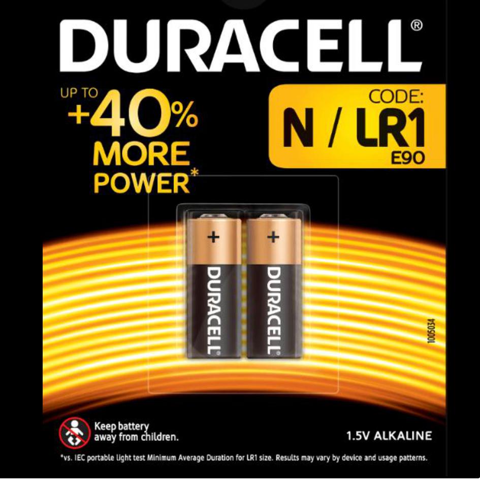 Batterie Duracell specialistiche Alcaline N DA 1,5V - DURACELL N/LR1