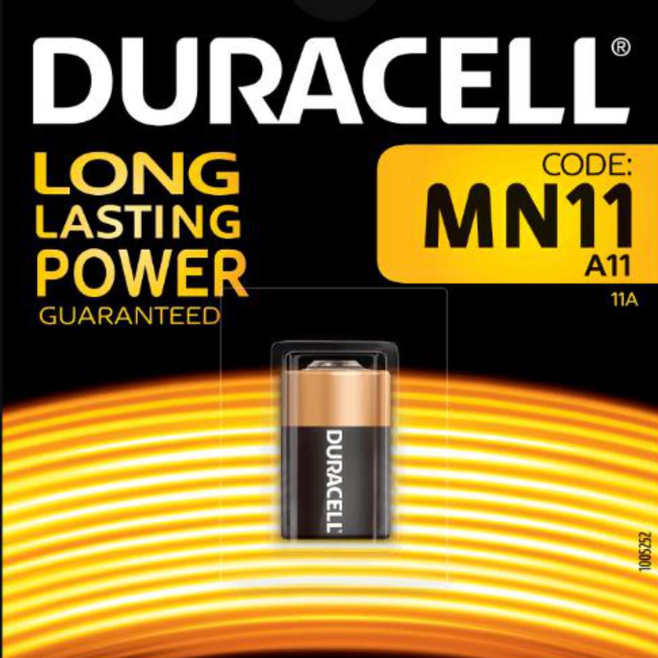 Batterie Duracell specialistiche Alcaline MN11 da 6V - DURACELL MN11