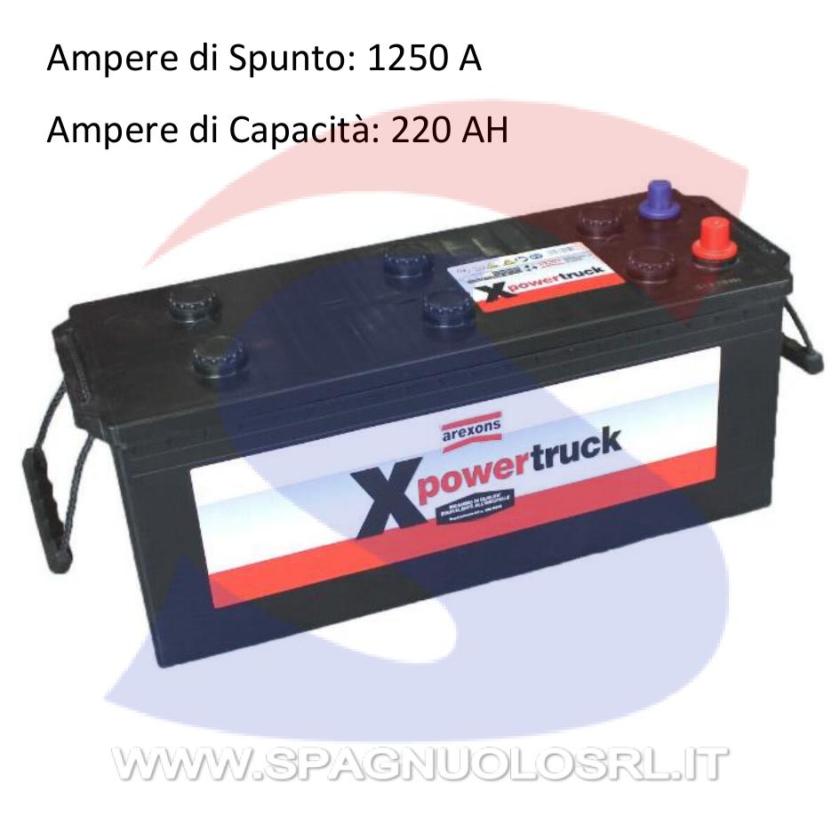 Batteria X-Power Truck 220AH 1250A - AREXONS 0597