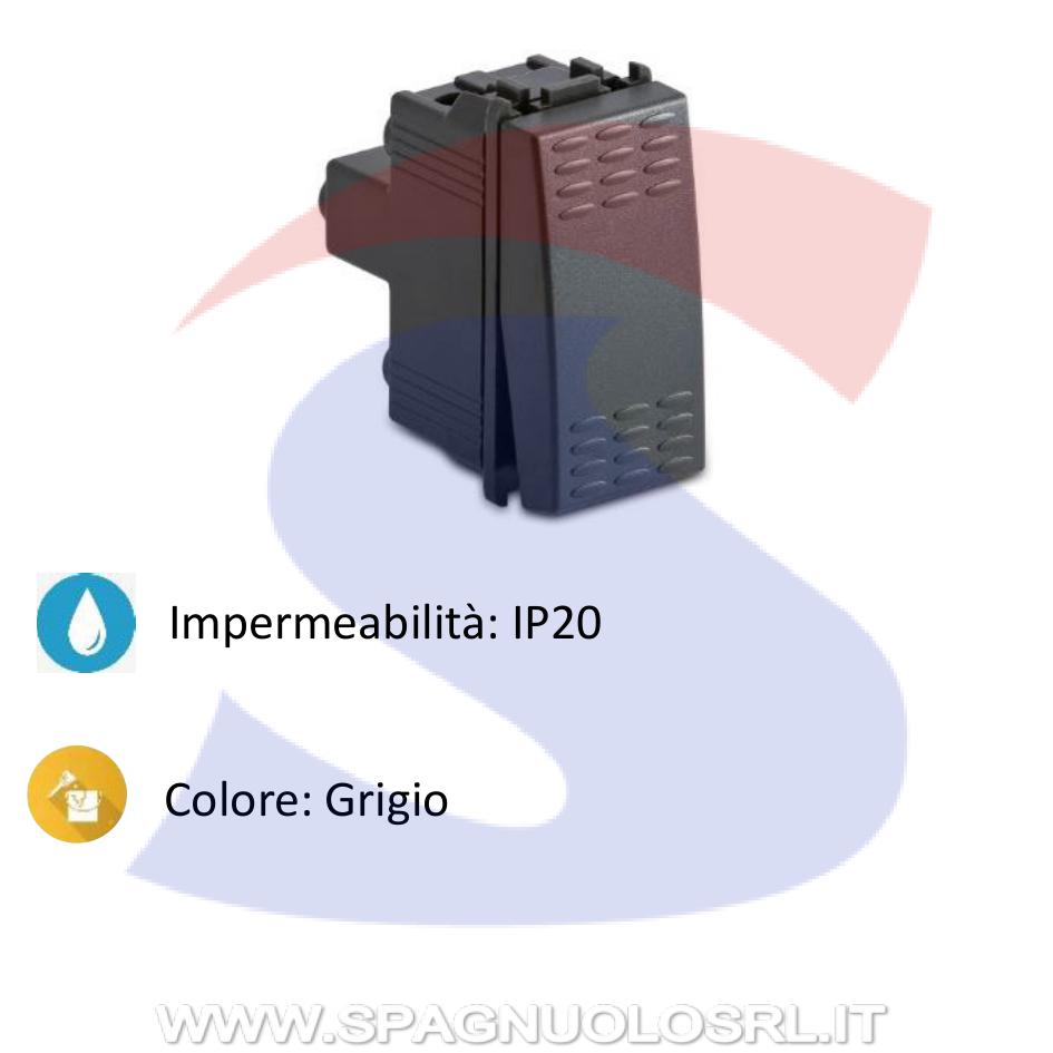 Invertitore serie "MODO" 16 A, 250 V Grigio - MASTER 31004