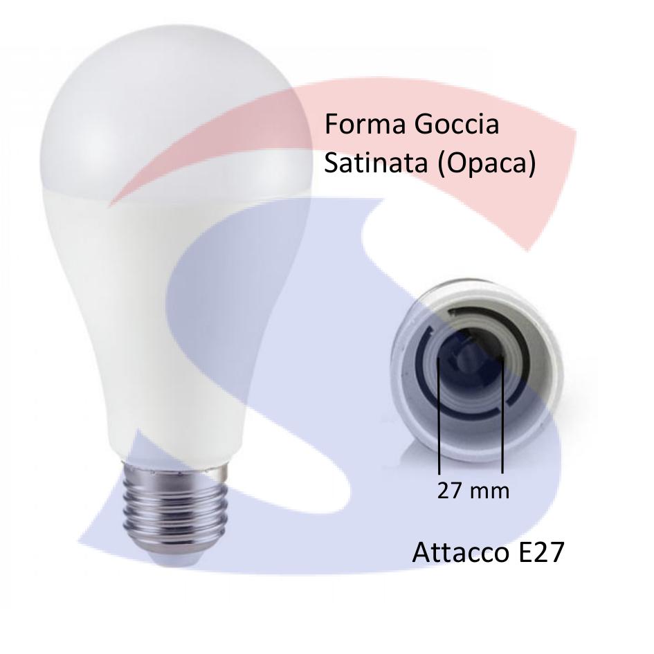 Lampadina LED E27 12 W Goccia 3.000 K - BEGHELLI 56933