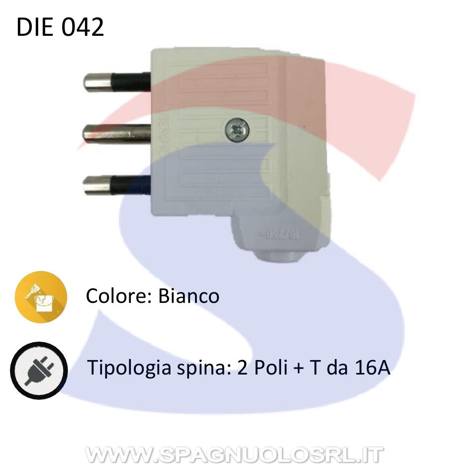 Spina mobile Diemme 2 Poli+T 16 A - DIEMME 042