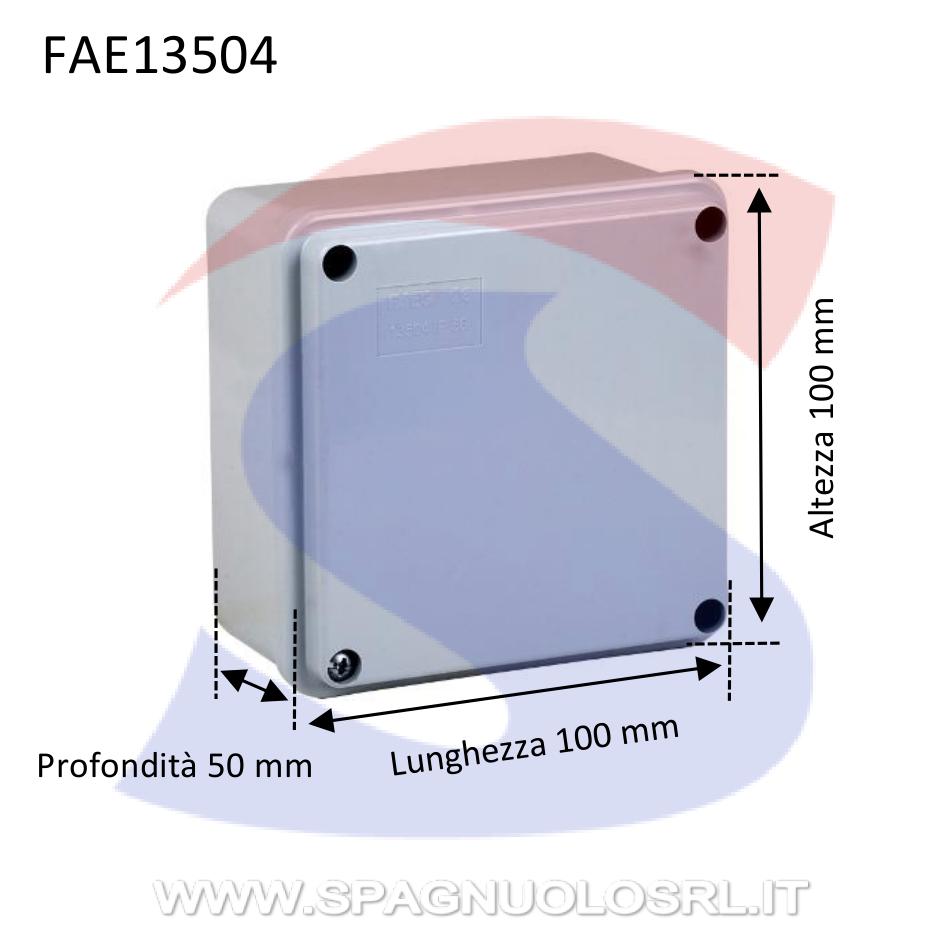 Spelsberg Scatola Di Derivazione 2K-12-L/br Vuota Marrone Rosso Per