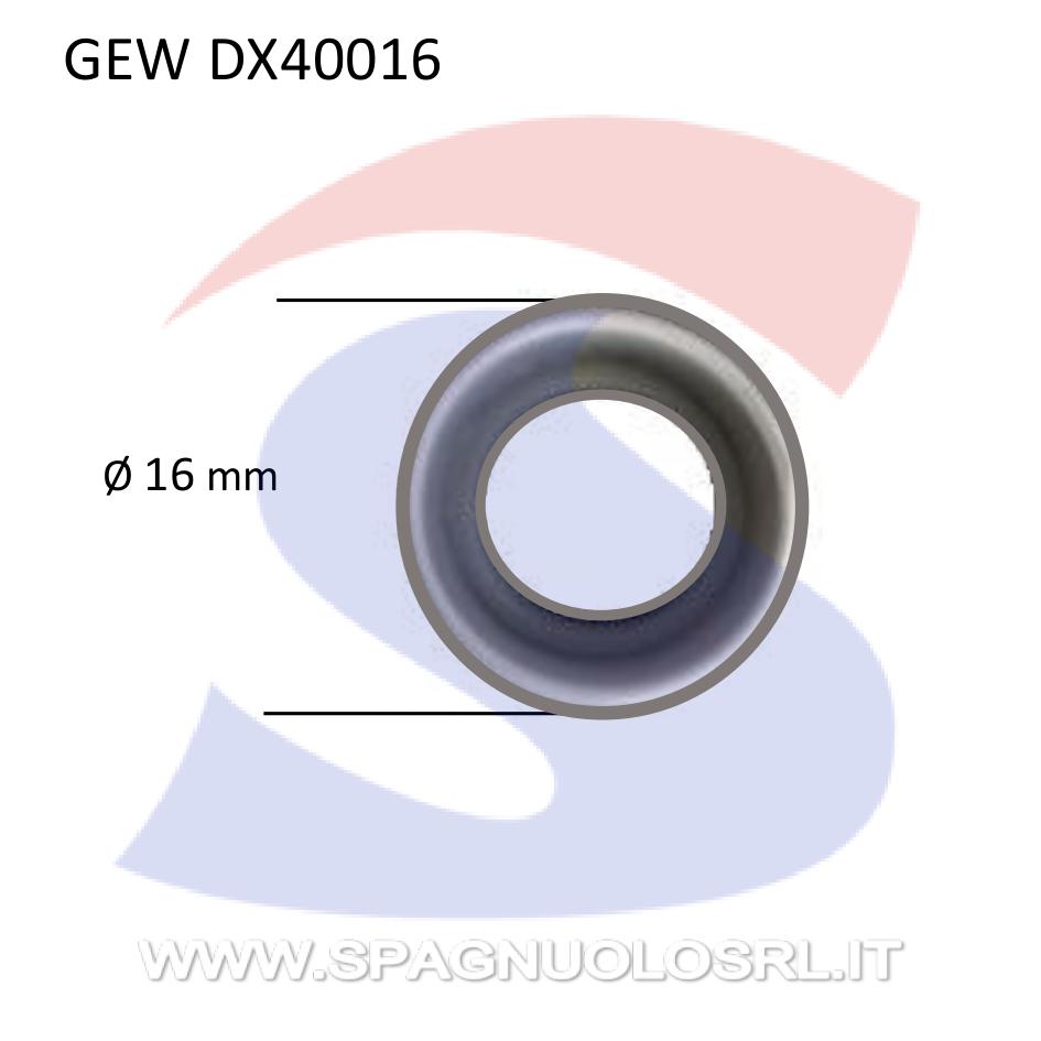 Manicotto RK IP40 Ø 16mm halogen free Grigio RAL7035 - GEWISS DX40016