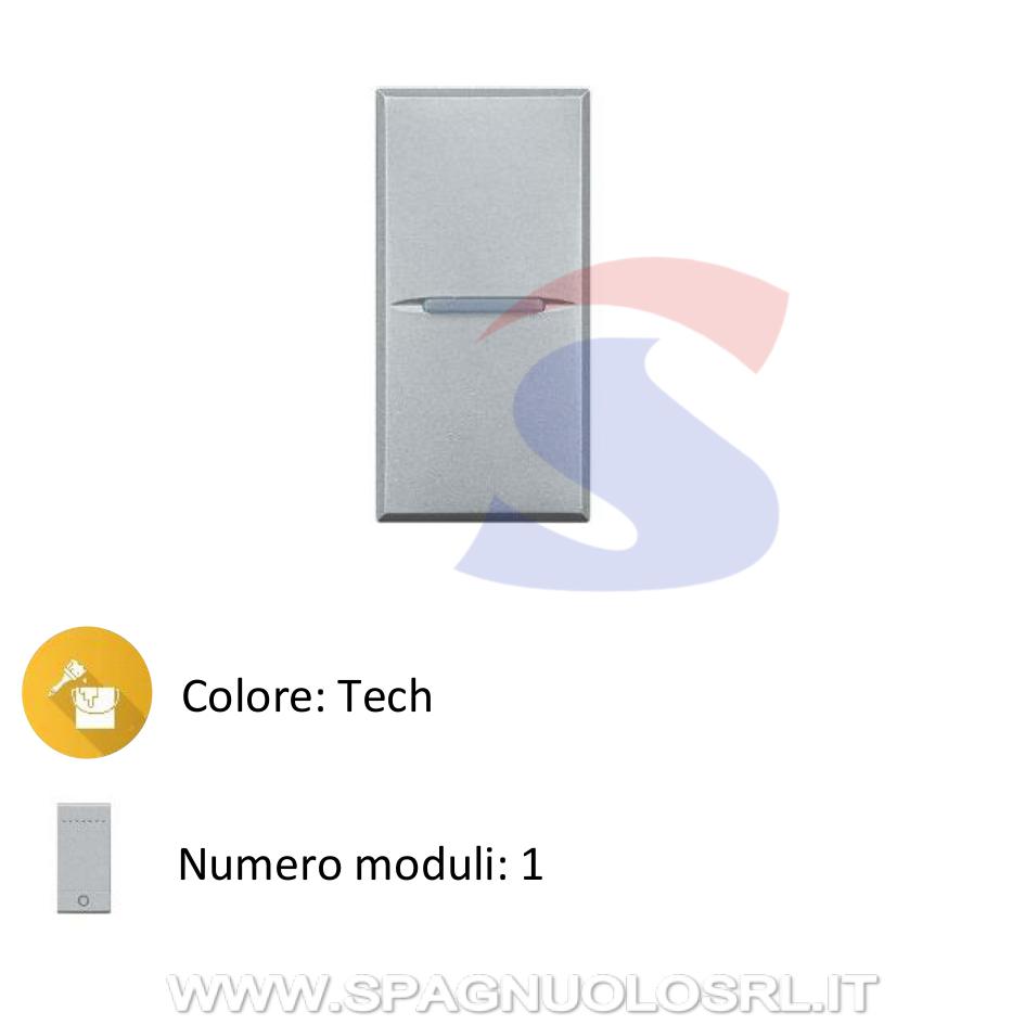 Interruttore serie "Axolute" assiale 1P 10 A, 250 V Tech - BTICINO HC4001N