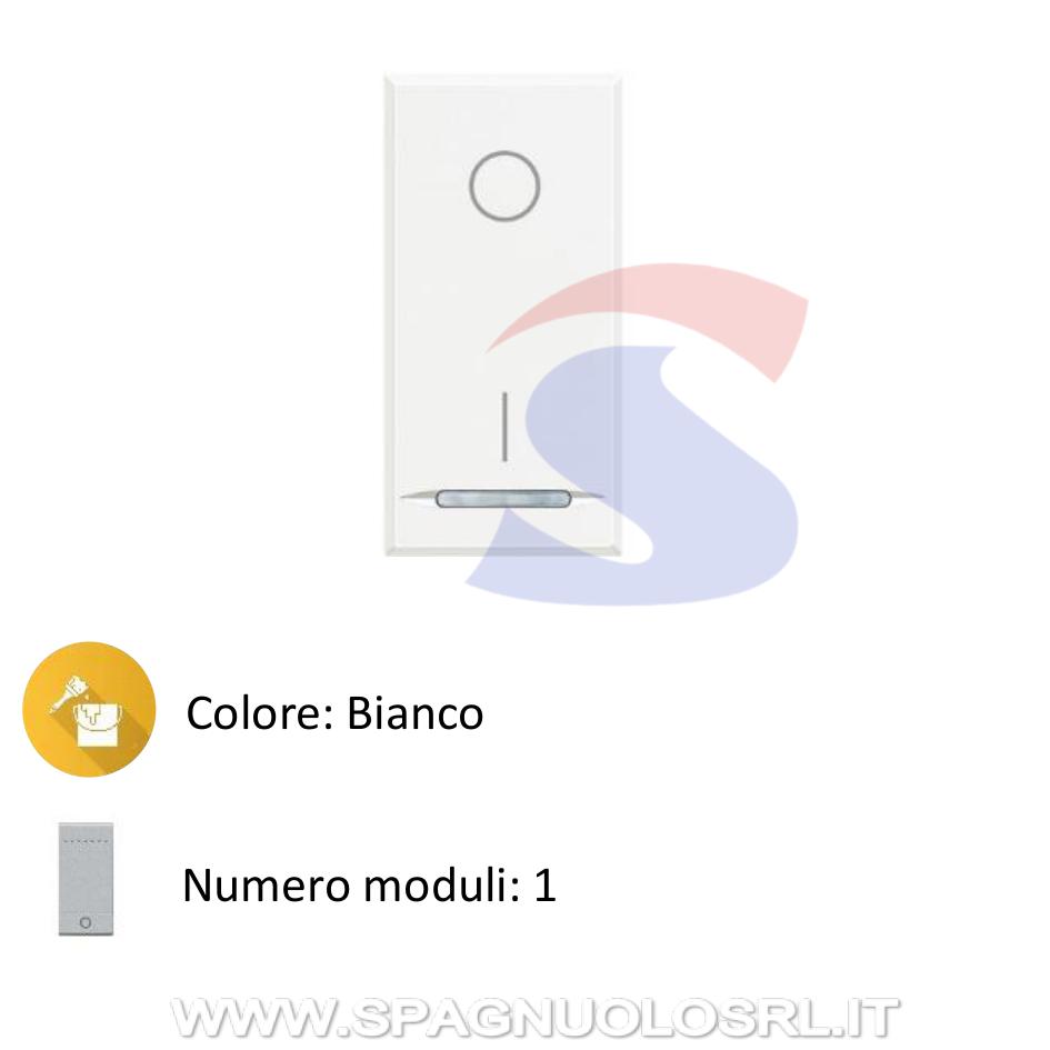 Interruttore serie "Axolute" 2P 16 A, 250 V Bianco - BTICINO HD4002
