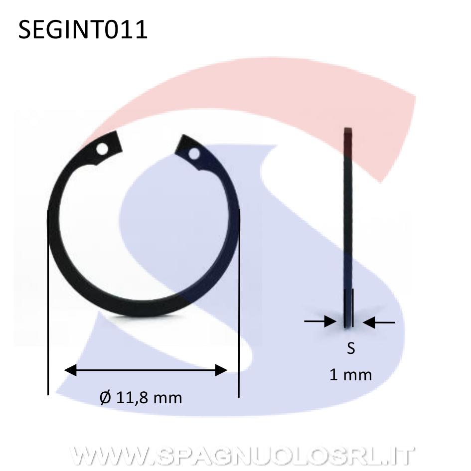 Anello Elastico di Sicurezza per Fori (Seeger Interno) M11 - VITI SEGINT011