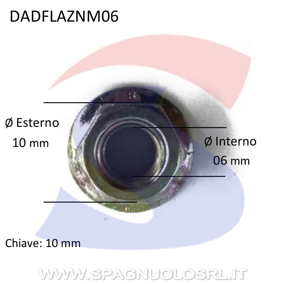 Dado Esagonale Zincato - Classe 8.8 M 24 Cf=Pz 50- 1 Confezioni Autres