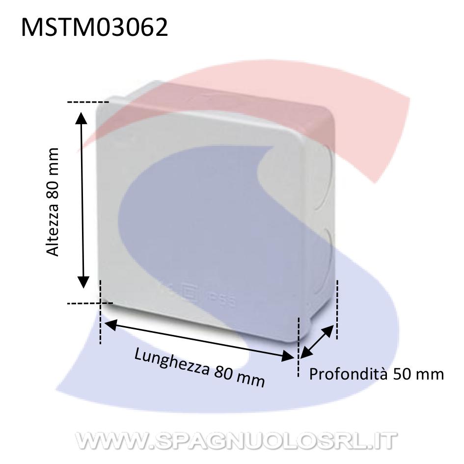 Cassetta di derivazione stagna 80x80x36 mm - MASTER M03062