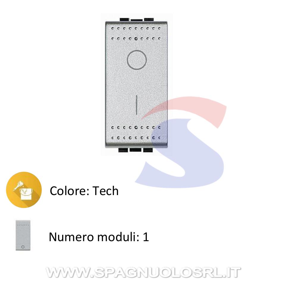 Interruttore serie "LIVING LIGHT" 2P 16 A, 250 V Tech - BTICINO NT4002N