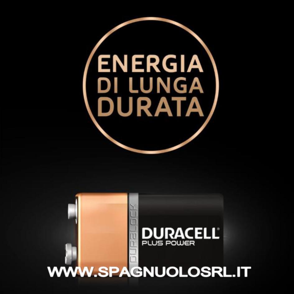 Batterie PLUS POWER 9V - DURACELL MN1604/1