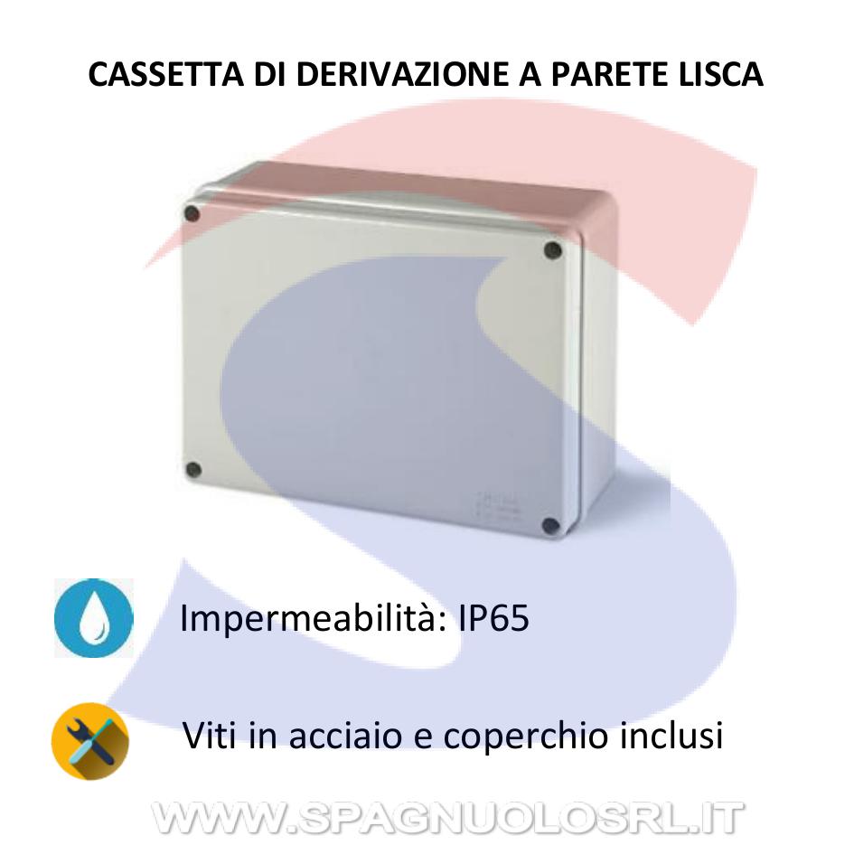 Cassetta di derivazione stagna 190 x 145 x 72 mm - MARLANVIL 009.PL