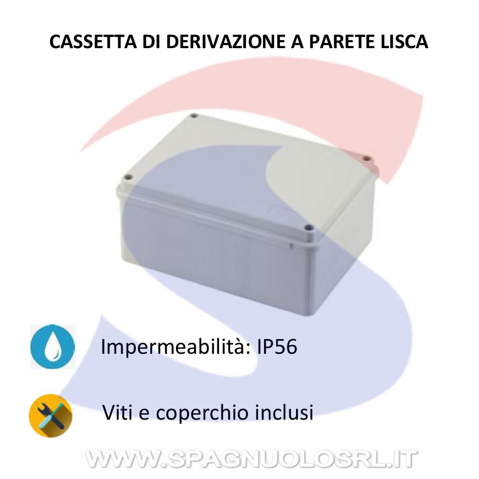 Cassetta di derivazione stagna 150x110x70 mm - MASTER M03202