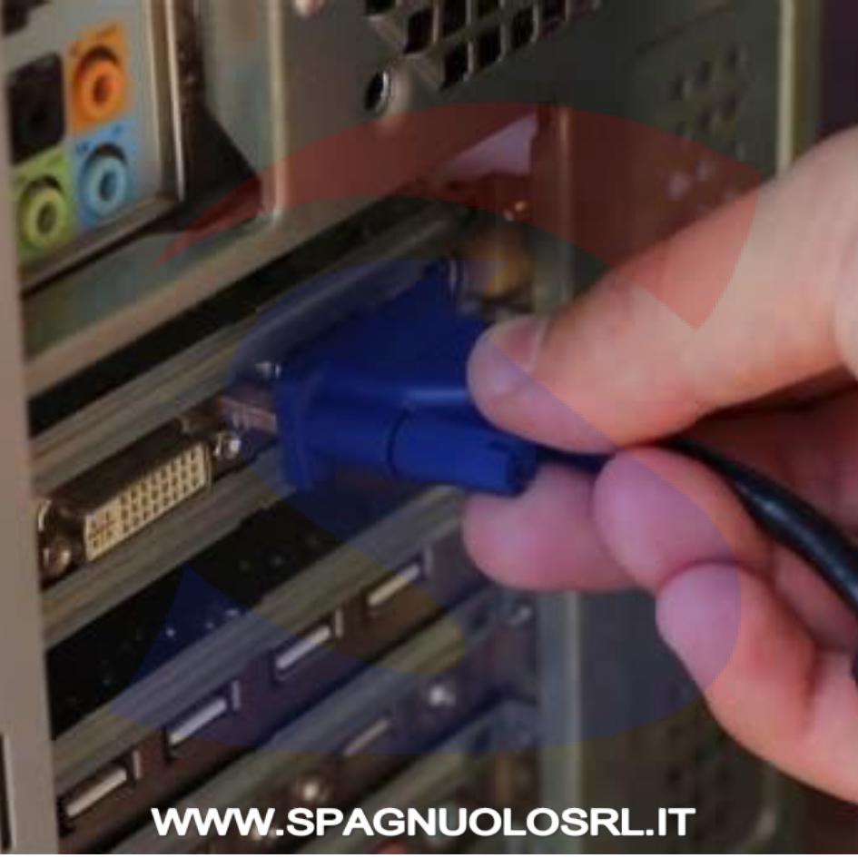 Cavo VGA con connettore HD 15 poli e lunghezza cavo 1,8 m - ALPHA ELETTRONICA 95-520