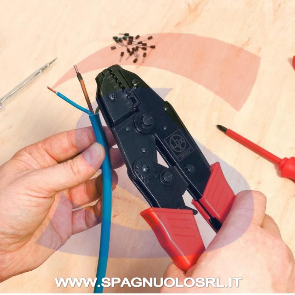 Puntalino preisolato Grigio per 2 cavi da 0,75 mm² - BMM 00652