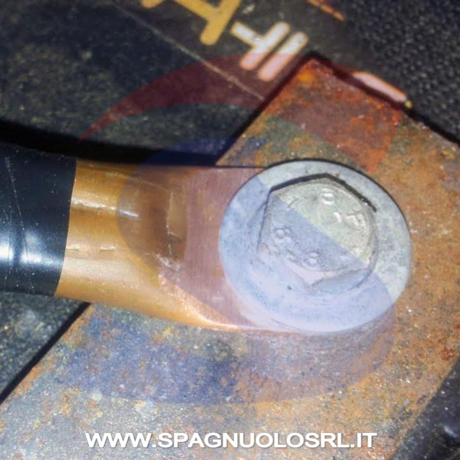 Capocorda ad occhiello nudo in rame con Ø foro di 12,5 mm - BMM 03149