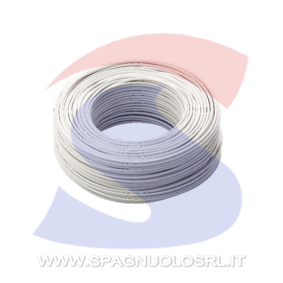 Cavo uso domestico piatto 2 x 0,75 mm² Bianco - MESSI & PAOLONI CUD2075B