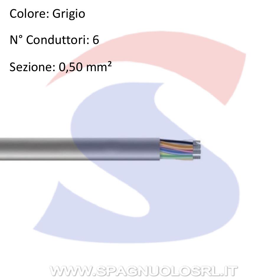 Cavo citofonico 6 x 0,50 mm ² - GOAT TOPLINE CONX61621M1