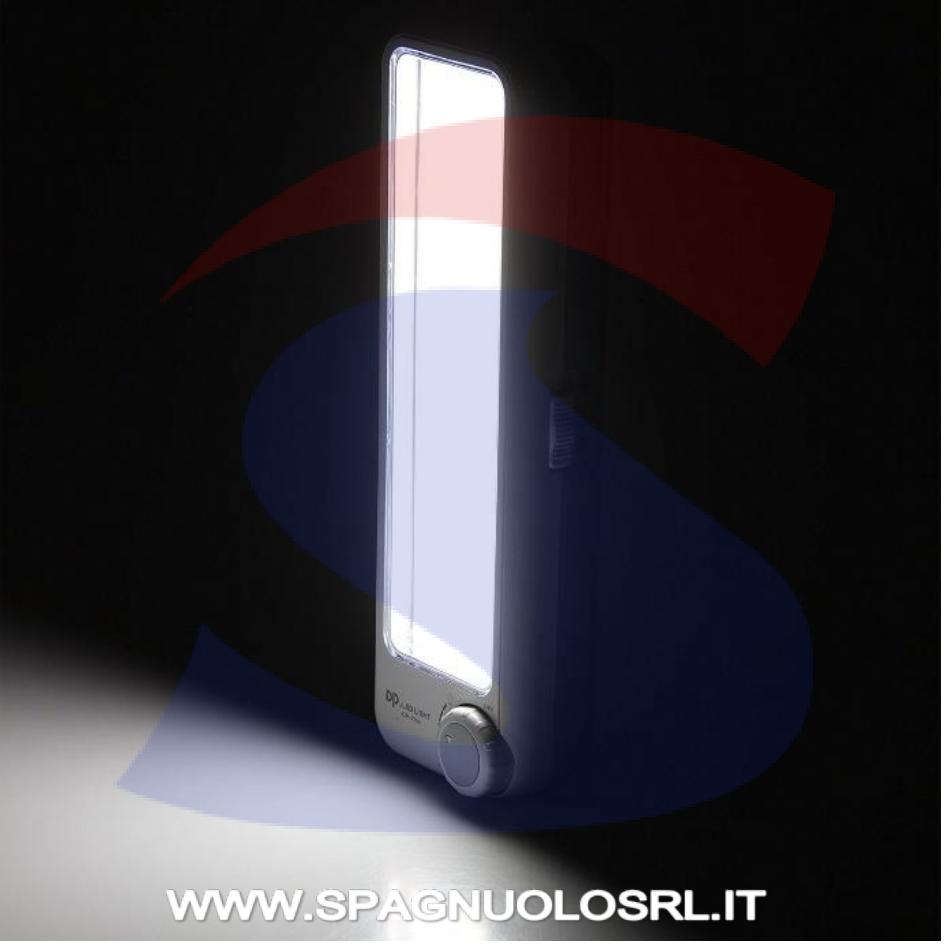 Luce ricaricabile con variatore intensità luminosa 120 Led - CFG EL024