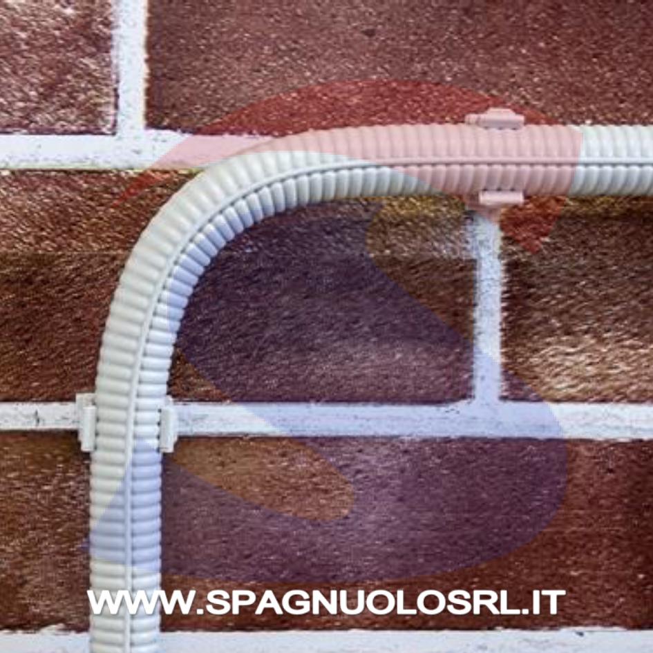 Guaina Spiralata diflex Ø 40 mm Grigio RAL7035 - GEWISS DX30040