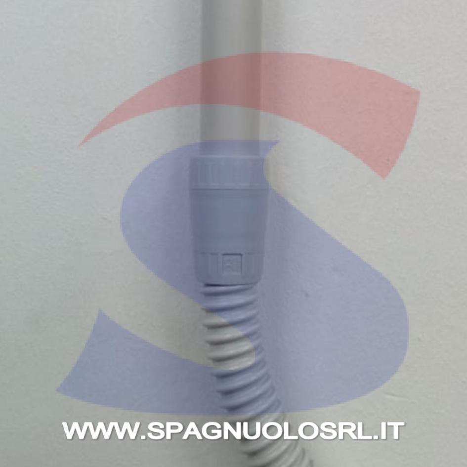 Raccordo Tubo-Guaina IP65 Ø 50-40 mm Grigio RAL7035 - GEWISS DX43350