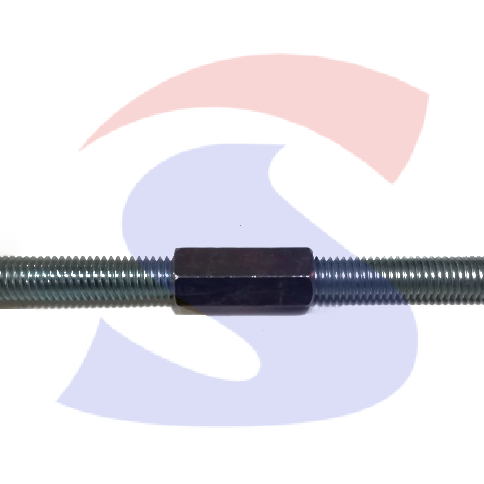 Dadi In Acciaio Zincato Giallo 50 Dadi Esagonali Grado 8 In Acciaio Zincato Giallo - Misura 3/4-10, Per Applicazioni Pesanti 10 W 30