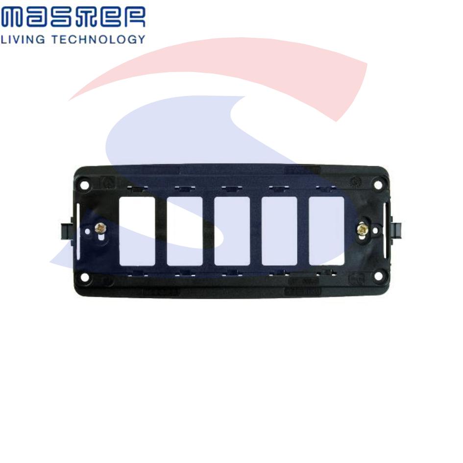 Supporto in policarbonato 5 moduli con viti serie "16000" - MASTER 00368