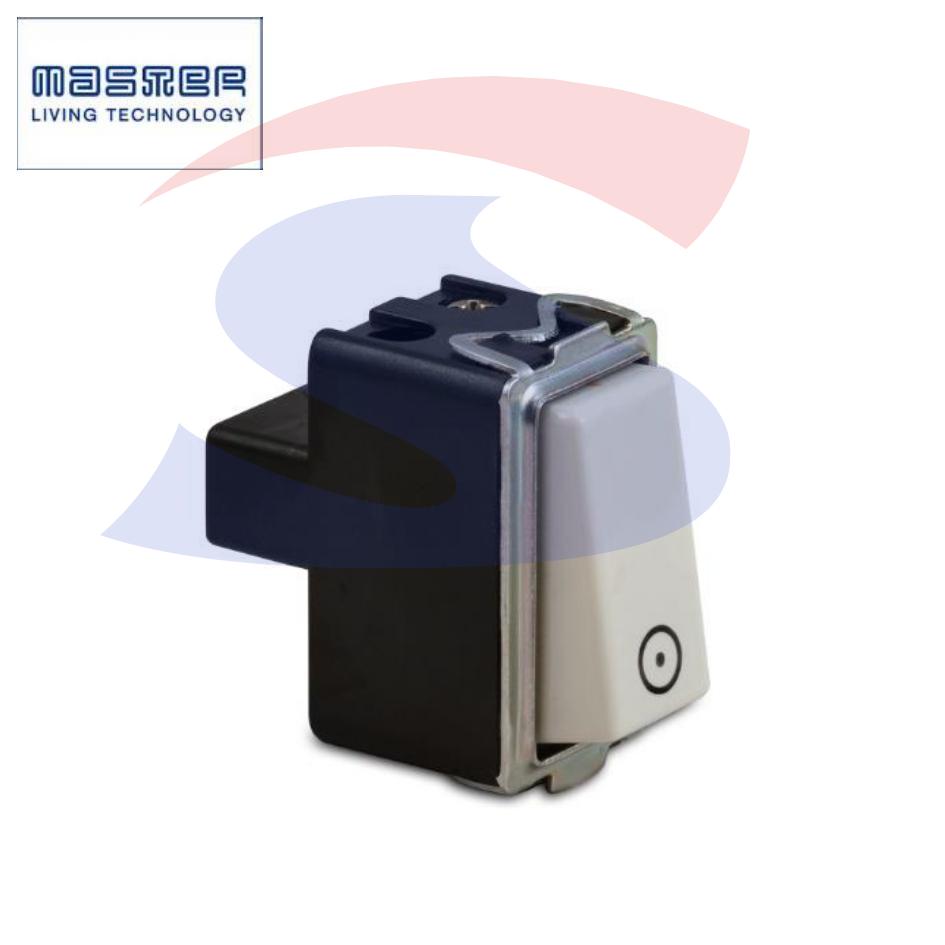 Pulsante serie "16000" basculante NA 16 A, Bianco - MASTER 16002