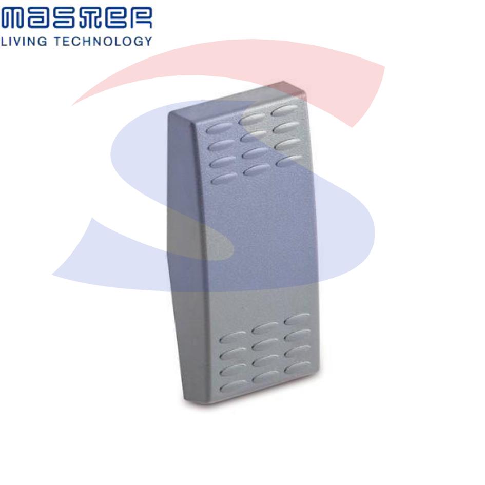 Copritasto semplice serie "Modo Steel", Steel - MASTER 33600