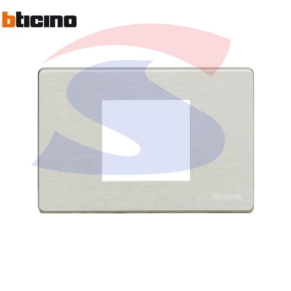Placca 2 posti colore Oxidal serie Magic - BTICINO 503/23A/X