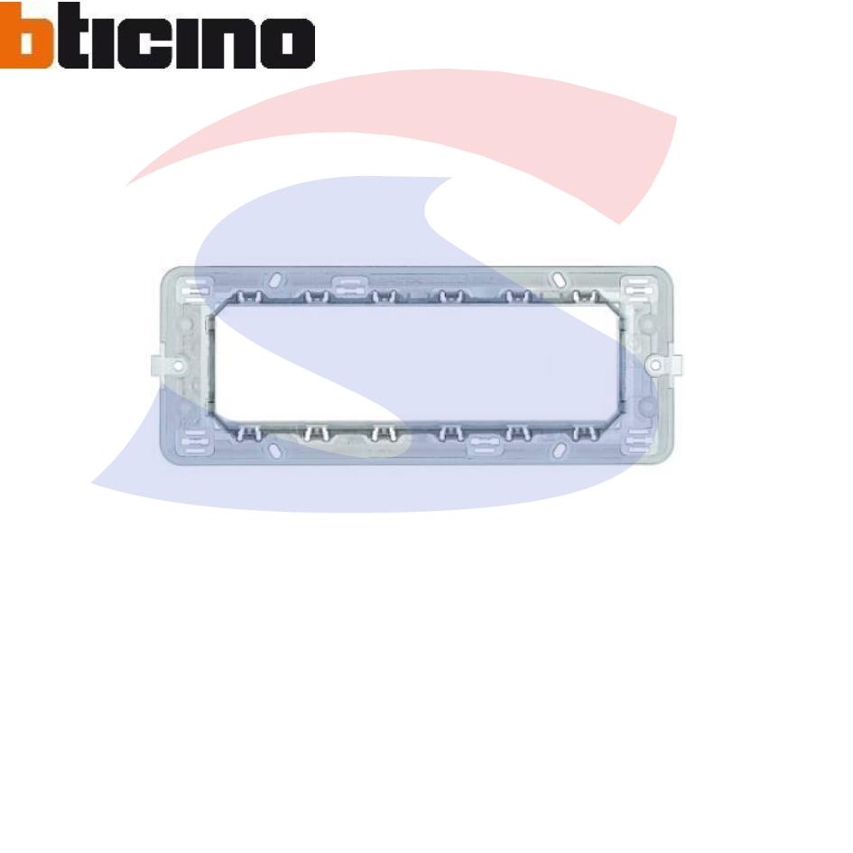 Supporto 6 moduli con viti serie "Matix" - BTICINO 506LSA