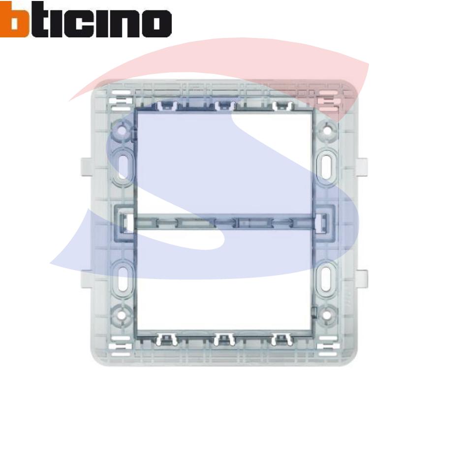 Supporto 3 + 3 moduli con viti serie "Matix" - BTICINO 506SA