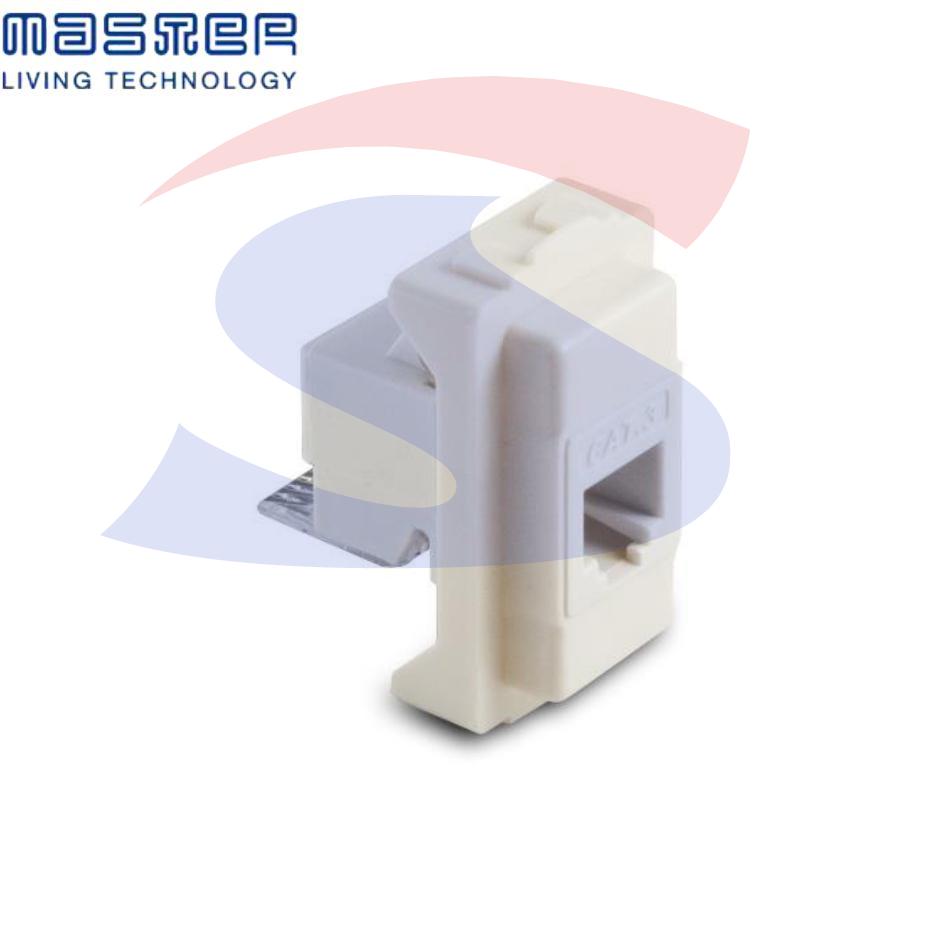 Presa telefonica Master RJ12 serie "Magic", Bianco - MASTER 6095