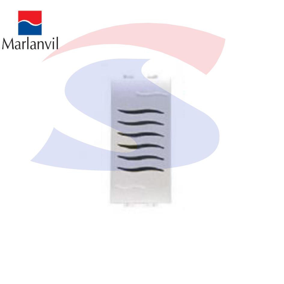 Suoneria serie "Aqua" 230 V, Bianco - MARLANVIL 7693.220