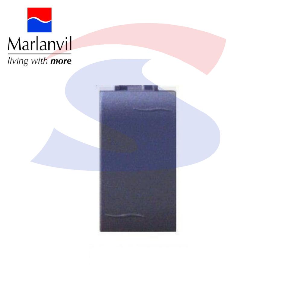 Pulsante serie "ONDA" 16 A 250V, Nero - MARLANVIL 7702.1
