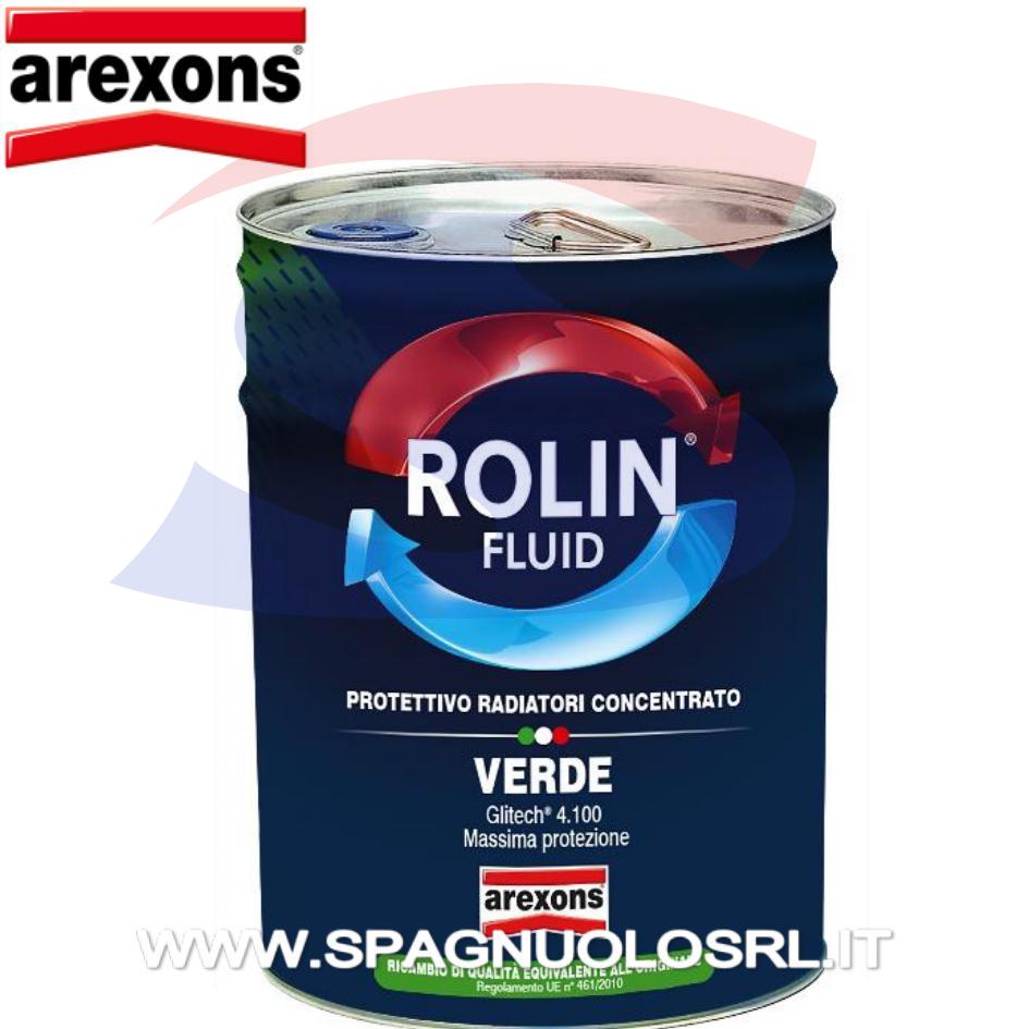 Antigelo e Antiebollizione per radiatori Verde 20Lt - AREXONS 8003