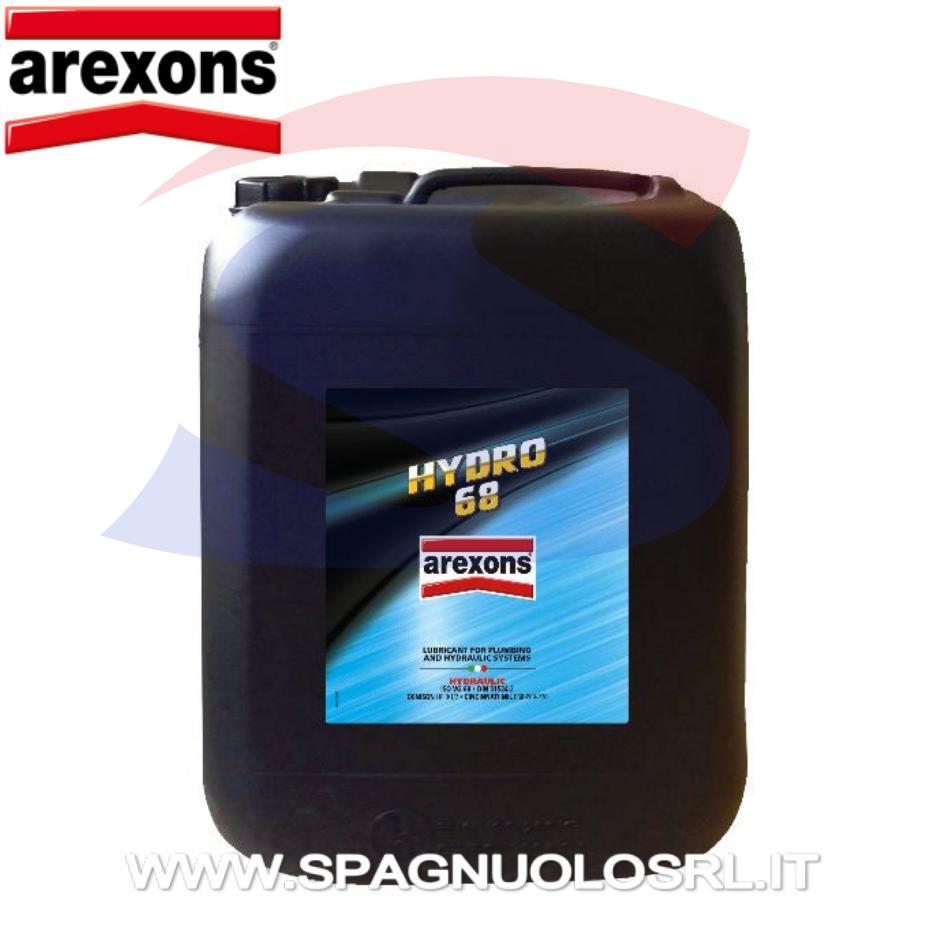 Olio idraulico HYDRO68 da 20Lt per impianti idraulici - AREXONS 92321