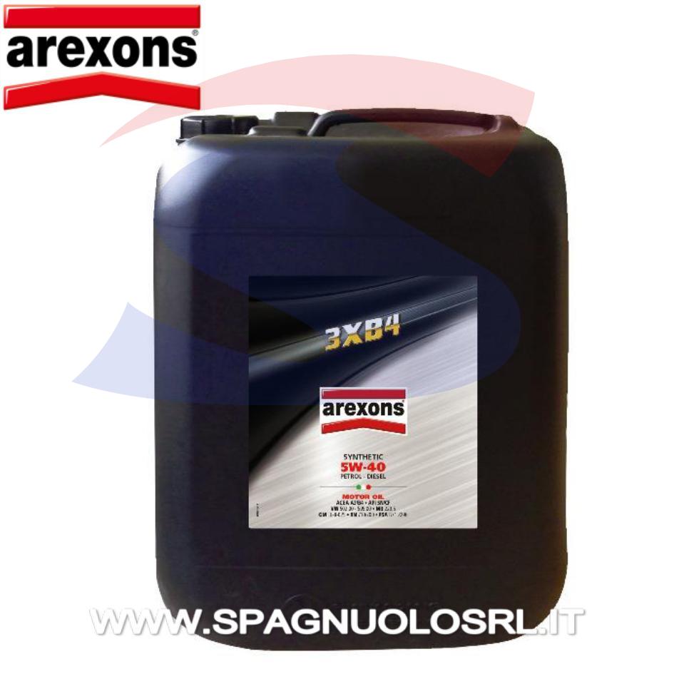 Arexons Olio Motore ARX 5W40 4Lt Lubrificante Sintetico