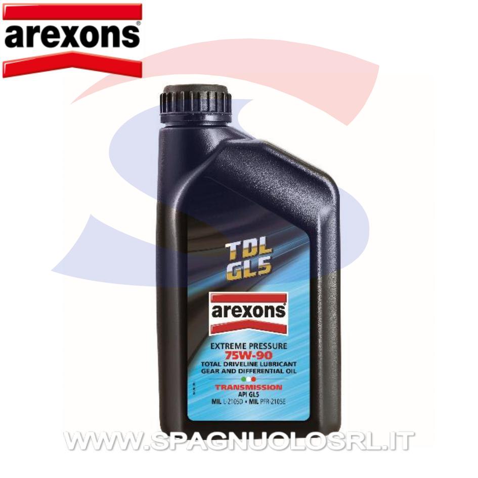 Olio Tdl 75W-90 GL5 per cambi e trasmissioni meccaniche 1Lt - AREXONS 93431