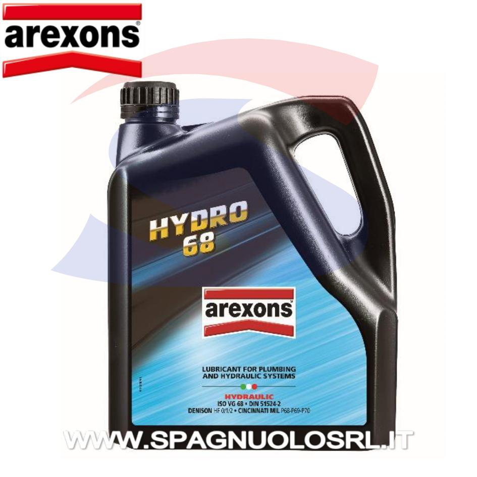 Olio idraulico HYDRO 68 da 4Lt per impianti idraulici - AREXONS 93471