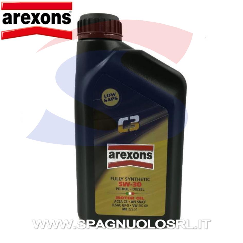 Olio AXS 5W30 C3 da 1 Lt per motori Benzina e Diesel - AREXONS 94241