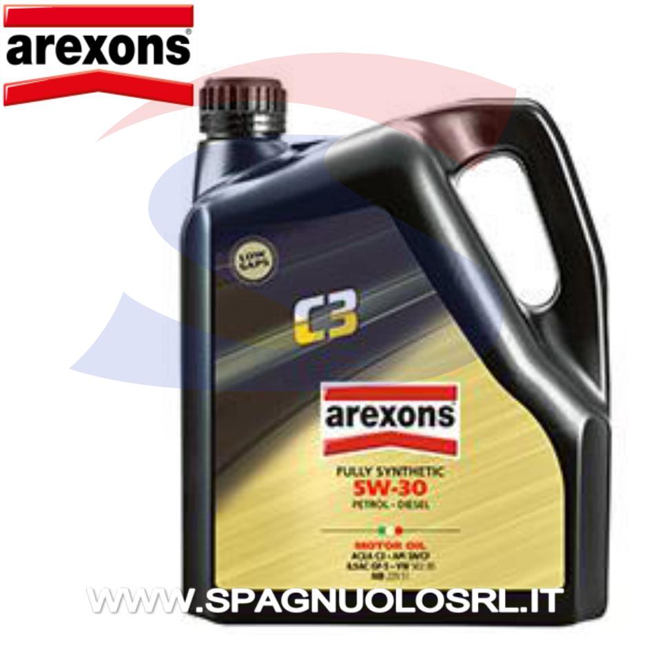 Olio AXS 5W30 C3 da 4Lt per motori Benzina e Diesel - AREXONS 94251 -  Spagnuolo S.R.L.
