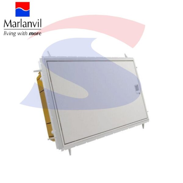 Centralino Incasso Bianco Marlanvil - 10/14 Moduli IP40, Dimensioni 300x200x22 Mm - Per Quadri Elettrici - Foto 5