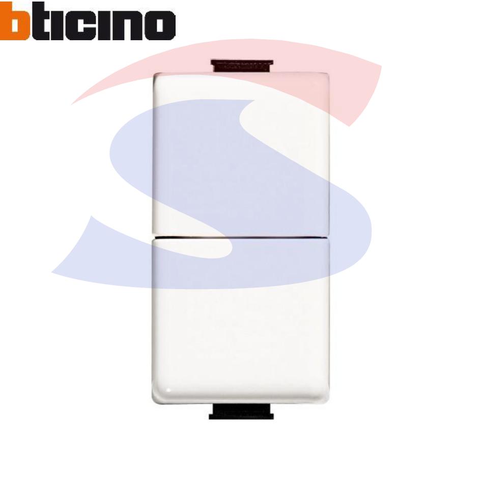 Doppio pulsante da 10 A serie "Matix", Bianco - BTICINO AM5055