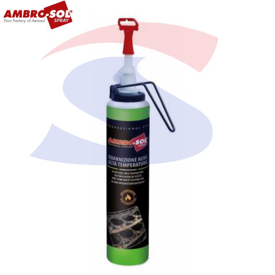 Pasta nera per guarnizioni Alta temperatura Ambro-sol 200 ml - AMBROSOL A463