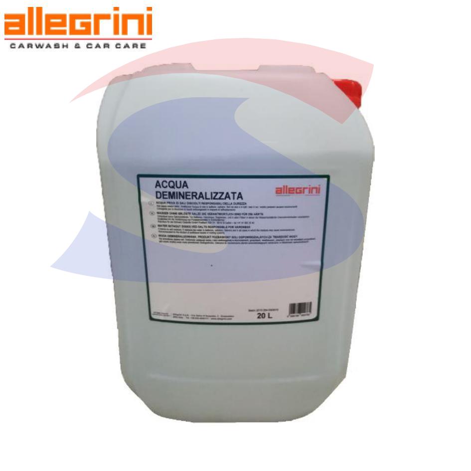 Acqua demineralizzata Allegrini da 20 Lt - ALLEGRINI A0016AQUATN20