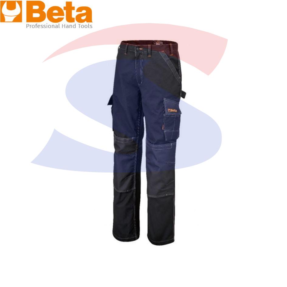 Pantalone da lavoro Multitasche Taglia S, Nero - BETA 078150001