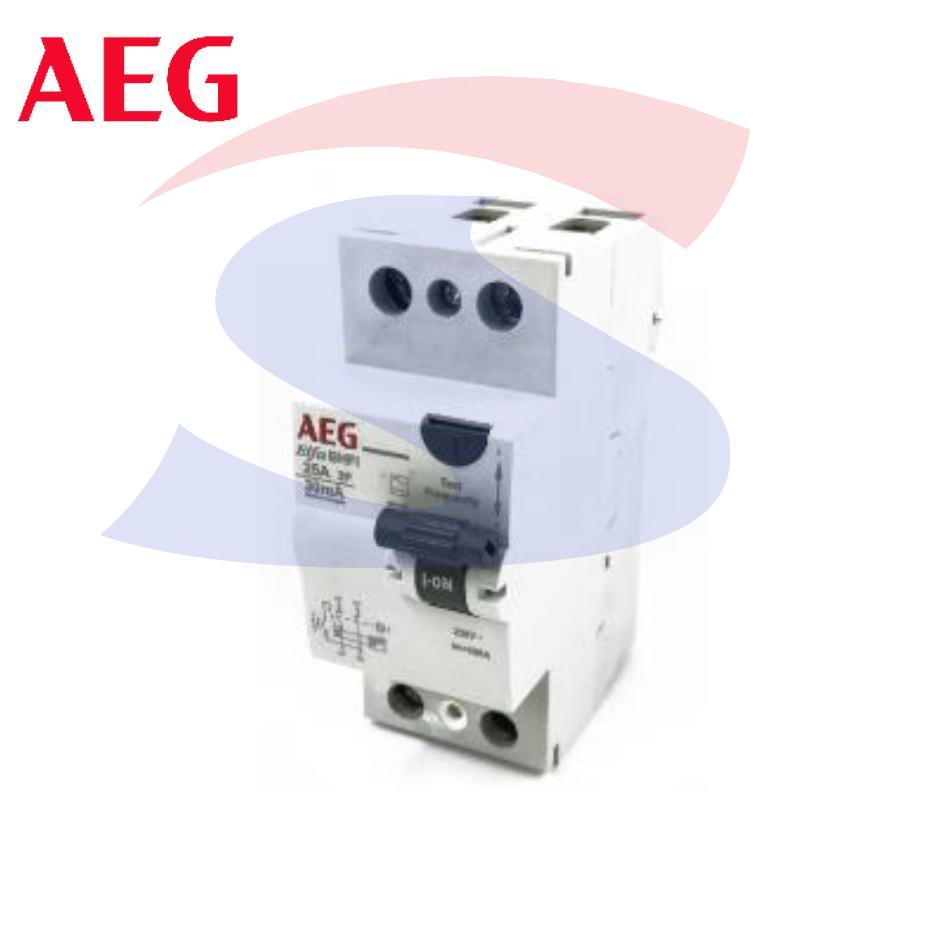 Interruttore differenziale puro bipolare 25 A serie BHFI - AEG BHFI25/030-2