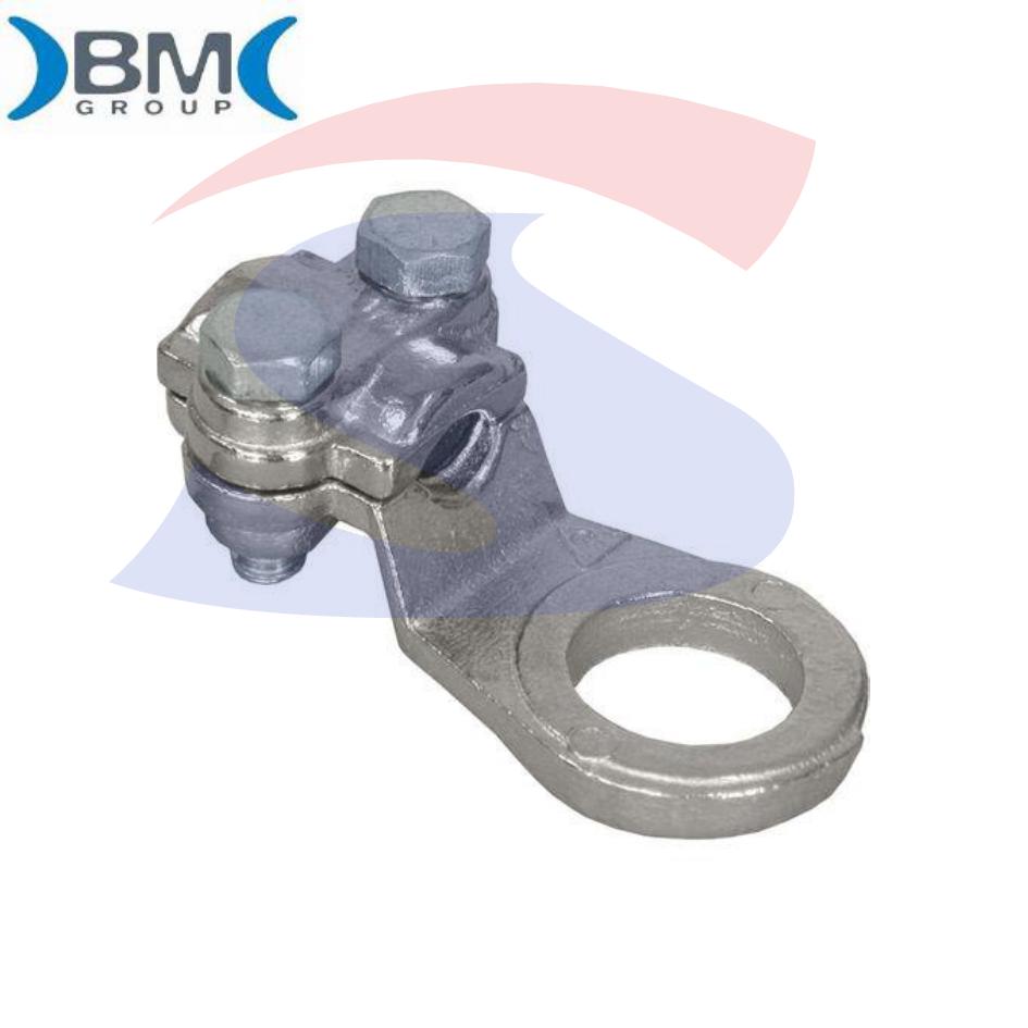 Capocorda a morsetto con occhiello nudo con Ø foro di 10,5mm - BMM 5143